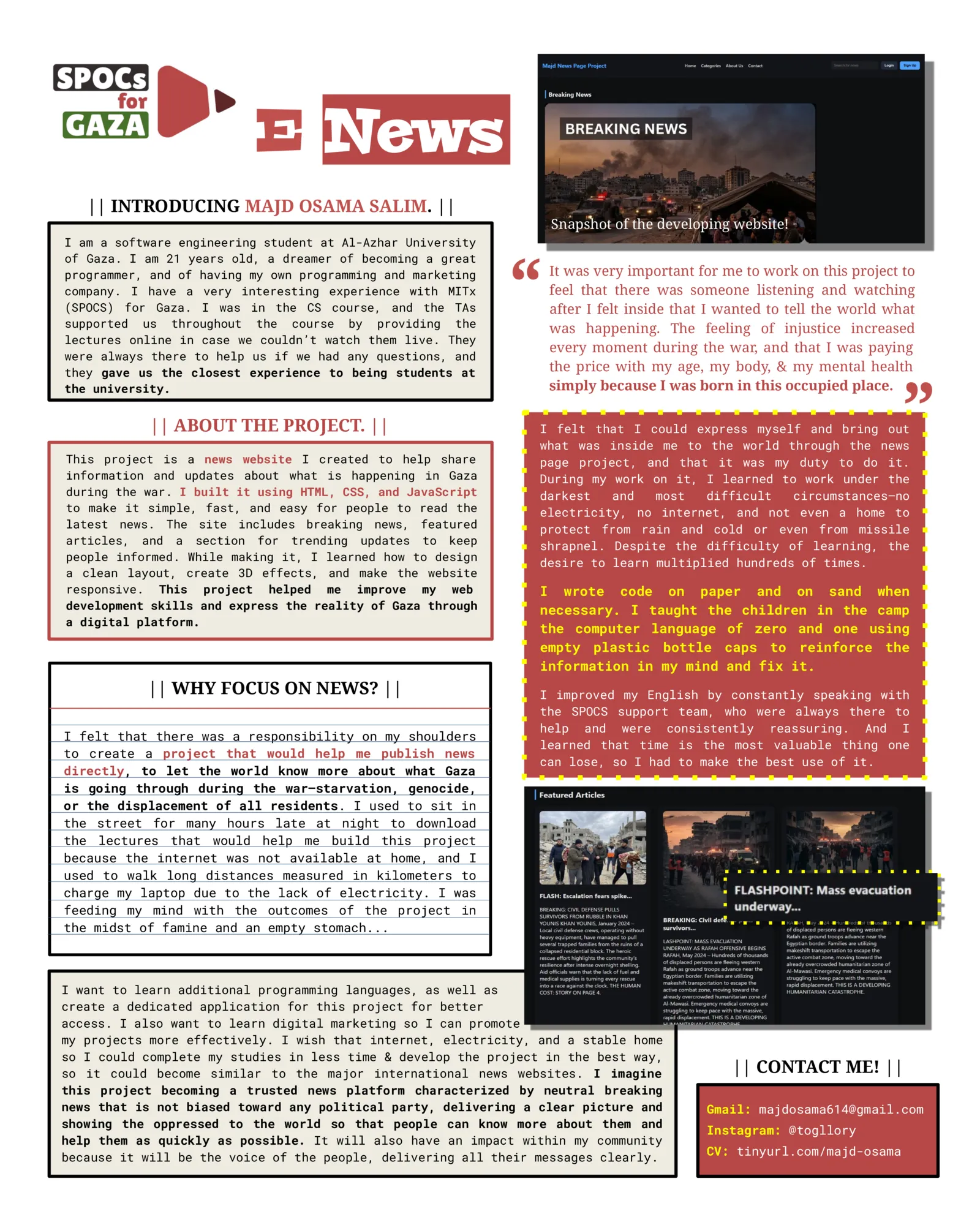 E-News — by MajdAllah Osama Salim