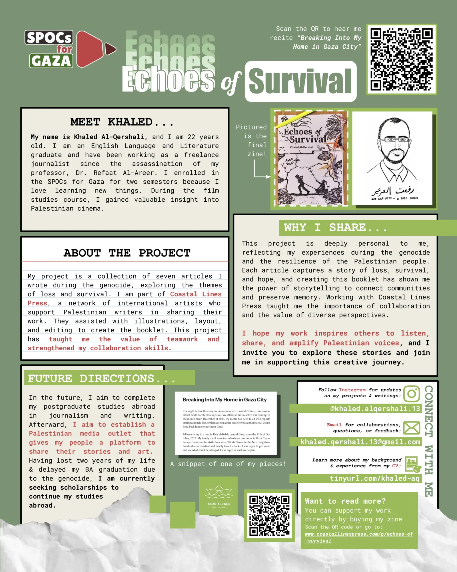 Echoes of Survival — by Khalid Al Qershali