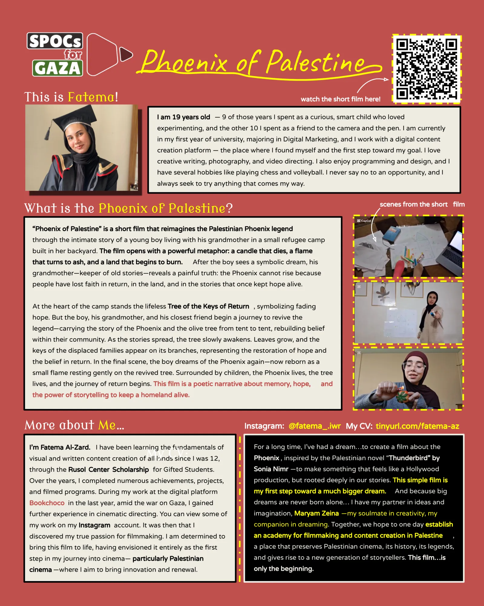 Phoenix of Palestine — by Fatema Al Zared
